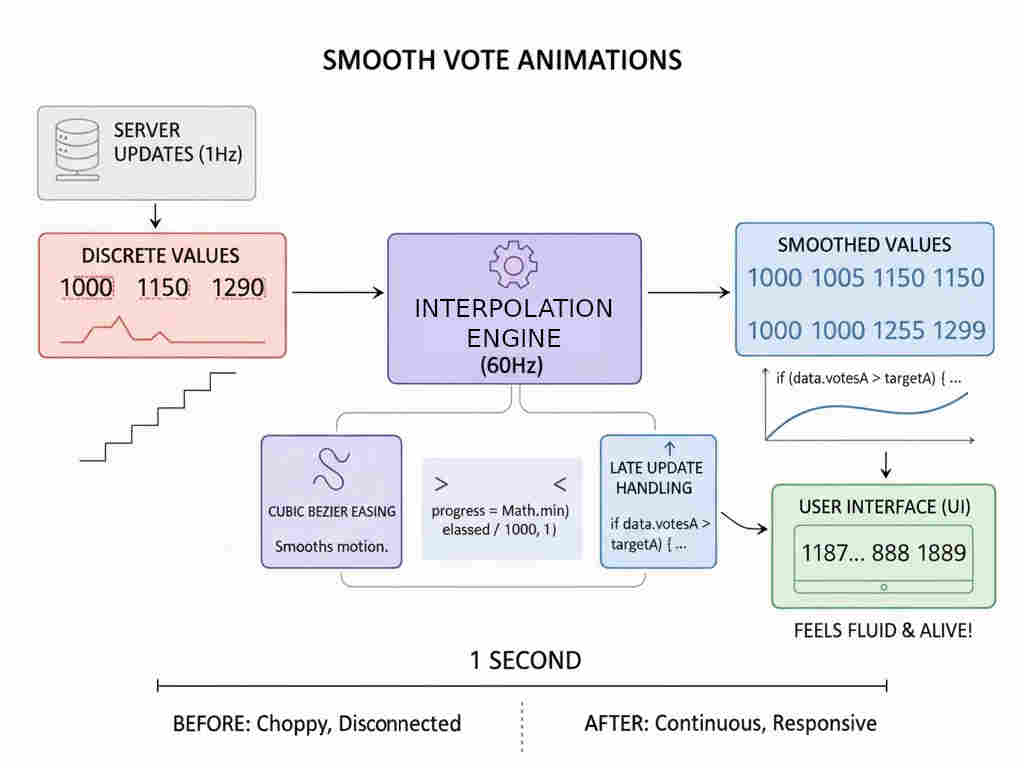 Vote Counter Interpolation